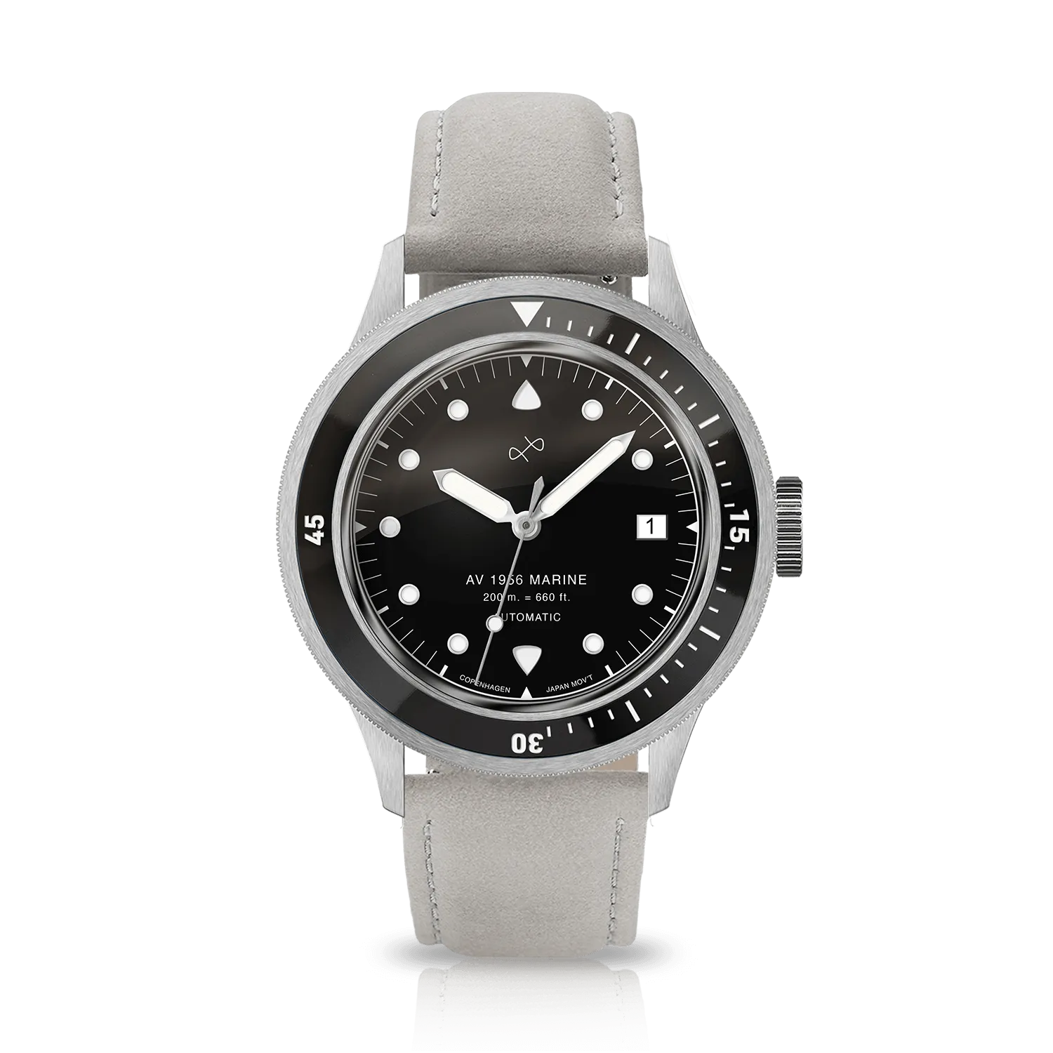 1956 Marine Automatic, Steel / Black