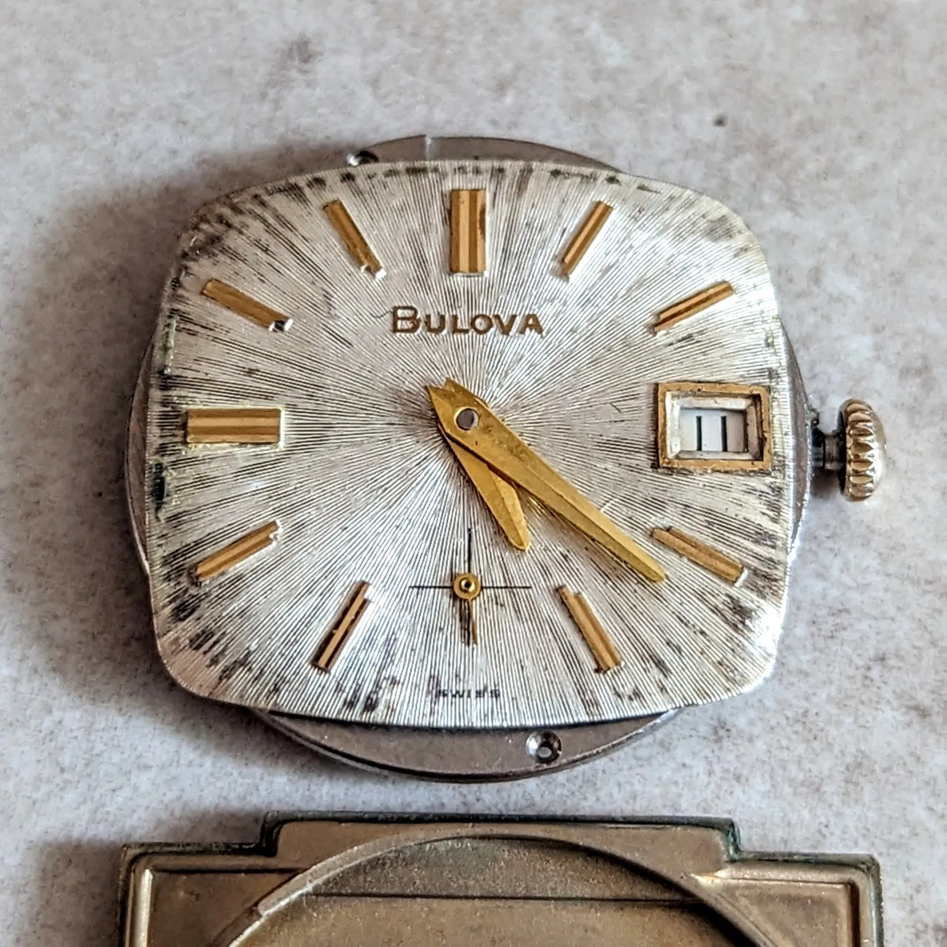 1967 BULOVA Date King “GG” Wristwatch 17 Jewels Cal. 11ALD Swiss Made Watch