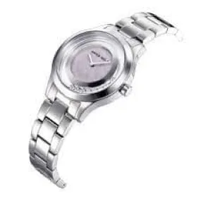 ARIES GOLD ENCHANT VERONA SILVER STAINLESS STEEL L 5021 S-MB WOMEN'S WATCH