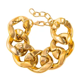 Chunky Cuban Link Chain Bracelet
