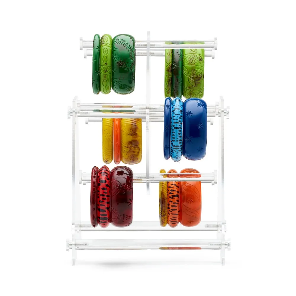 Clear Acrylic Revolving Bangle Stand